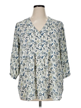 Rose + Olive 3/4 Sleeve Blouse