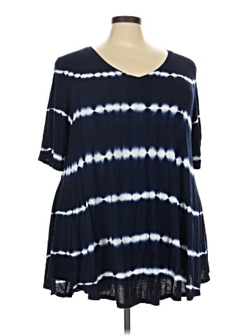 Lane Bryant 3/4 Sleeve T-Shirt (view 1)