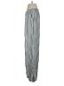 Caslon Stripes Silver Linen Pants Size S - photo 5