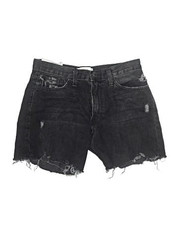 Just Black Denim Shorts (view 1)
