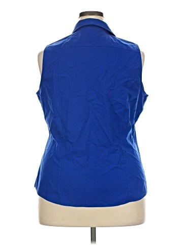 Gold Label Investments Sleeveless Button-Down Shirt (view 2)