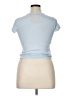 Athleta Blue Short Sleeve T-Shirt Size 14 - photo 2
