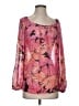CAbi 100% Polyester Pink Long Sleeve Blouse Size XS - photo 1