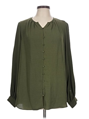 Nine West Long Sleeve Blouse (view 1)