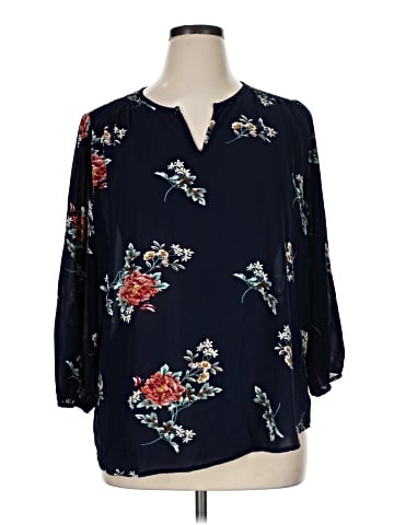 Fun2Fun 3/4 Sleeve Blouse (view 1)