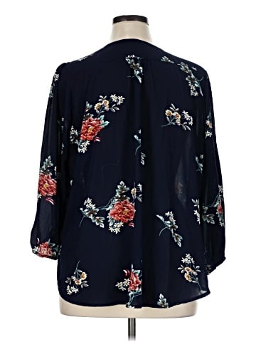 Fun2Fun 3/4 Sleeve Blouse (view 2)