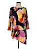 Essentials by Milano Yellow 3/4 Sleeve Blouse Size S - photo 1