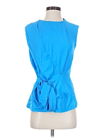 Diane von Furstenberg Sleeveless Silk Top (view 1)
