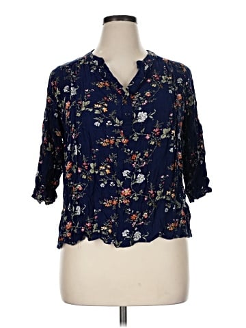 Fun2Fun 3/4 Sleeve Blouse (view 1)