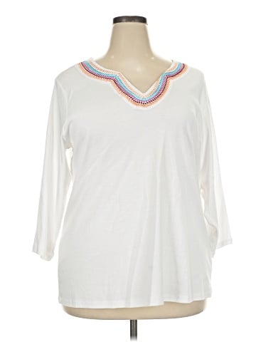 Rafaella 3/4 Sleeve T-Shirt (view 1)
