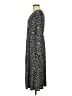 Talbots Animal Print Black Casual Dress Size M - photo 5