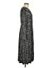 Talbots Animal Print Black Casual Dress Size M - photo 4
