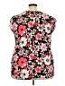 Lane Bryant Floral Pink Sleeveless Blouse Size 22 - 24 Plus - photo 2