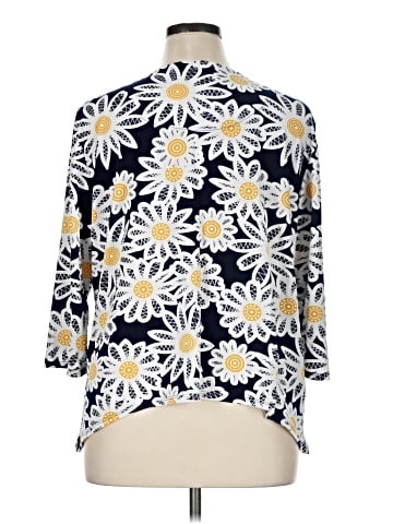 Alfred Dunner 3/4 Sleeve Blouse (view 2)