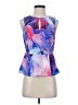 Bebe Purple Sleeveless Blouse Size 4 - photo 1