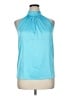 Boston Proper Blue Sleeveless Blouse Size 14 - photo 1