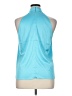 Boston Proper Blue Sleeveless Blouse Size 14 - photo 2
