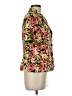Le Suit Floral Green Blazer Size 8 - photo 4