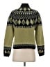 Garnet Hill Argyle Green Wool Pullover Sweater Size XS - photo 2