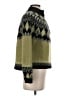 Garnet Hill Argyle Green Wool Pullover Sweater Size XS - photo 4