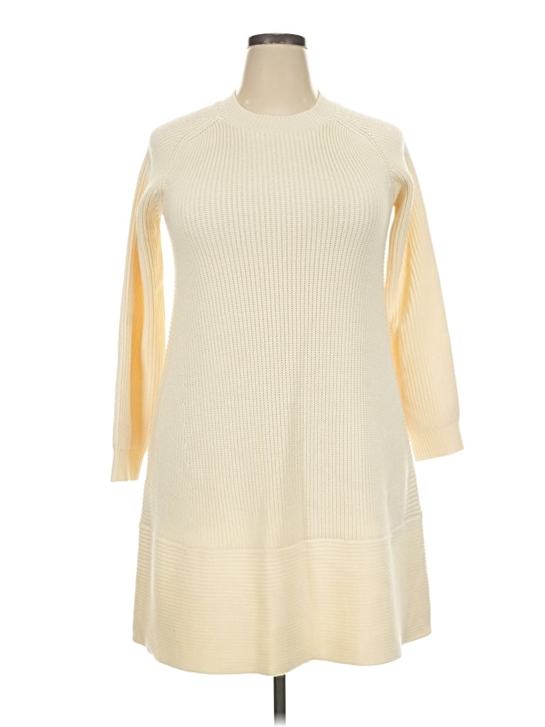 Pre-owned Pomander Place Casual Dress In Ivory
