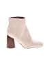 Linda Samson Ivory Ankle Boots Size 8 - photo 1