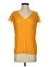 Ted Baker London 100% Polyester Yellow Short Sleeve Top Size 2 (0) - photo 1