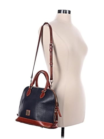 Dooney & Bourke Leather Satchel (view 2)