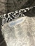 Silhouettes Animal Print Gray 3/4 Sleeve Button-Down Shirt Size L (estimated) - photo 7