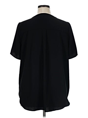 Skies Are Blue Short Sleeve Blouse (view 2)