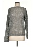 Zara Metallic Silver Pullover Sweater Size M - photo 1