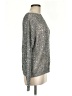 Zara Metallic Silver Pullover Sweater Size M - photo 4