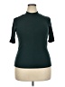Nine West Teal Short Sleeve Turtleneck Size XXL - photo 1