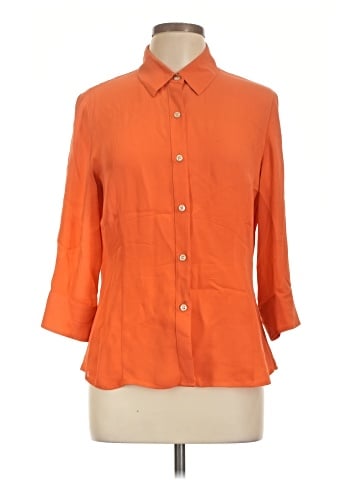 Alfani 3/4 Sleeve Silk Top (view 1)