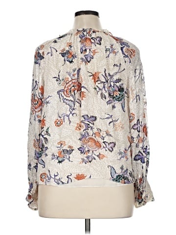 Rebecca Taylor 3/4 Sleeve Silk Top (view 2)