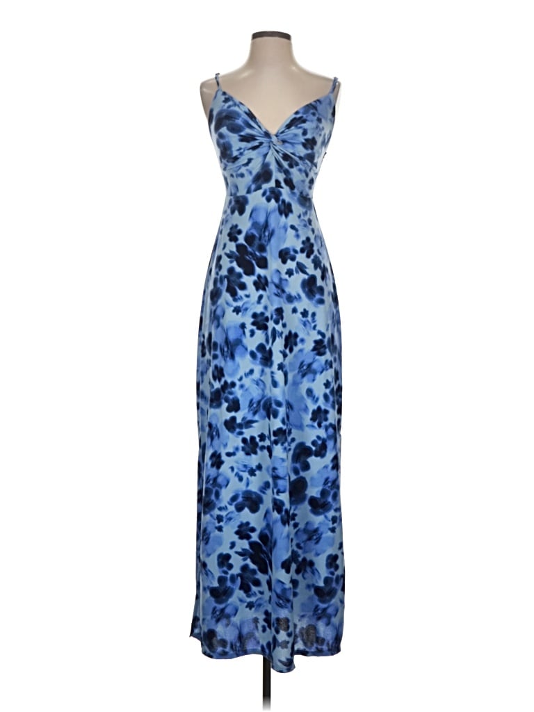 Pre-owned No Boundaries Cocktail Dress In Blue