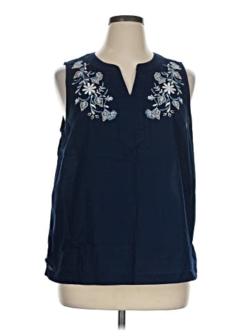 Croft & Barrow Sleeveless Blouse (view 1)