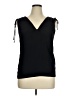 MNG Black Sleeveless Top Size XL - photo 1