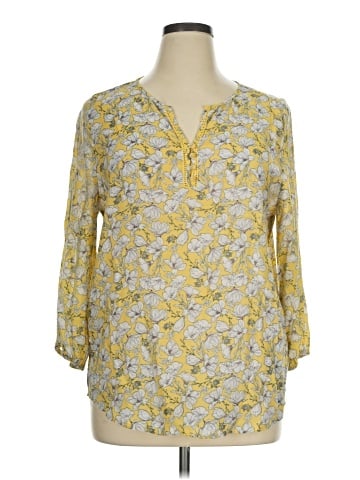 Liz Claiborne 3/4 Sleeve Blouse (view 1)