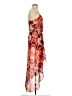 Guess 100% Polyester Print Red Cocktail Dress Size S - photo 4