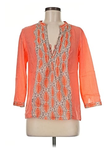 J.Crew 3/4 Sleeve Blouse (view 1)