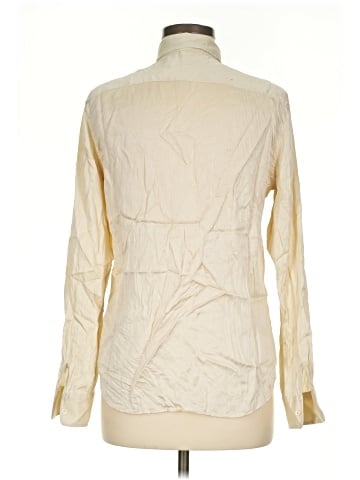 Lauren by Ralph Lauren Long Sleeve Silk Top (view 2)