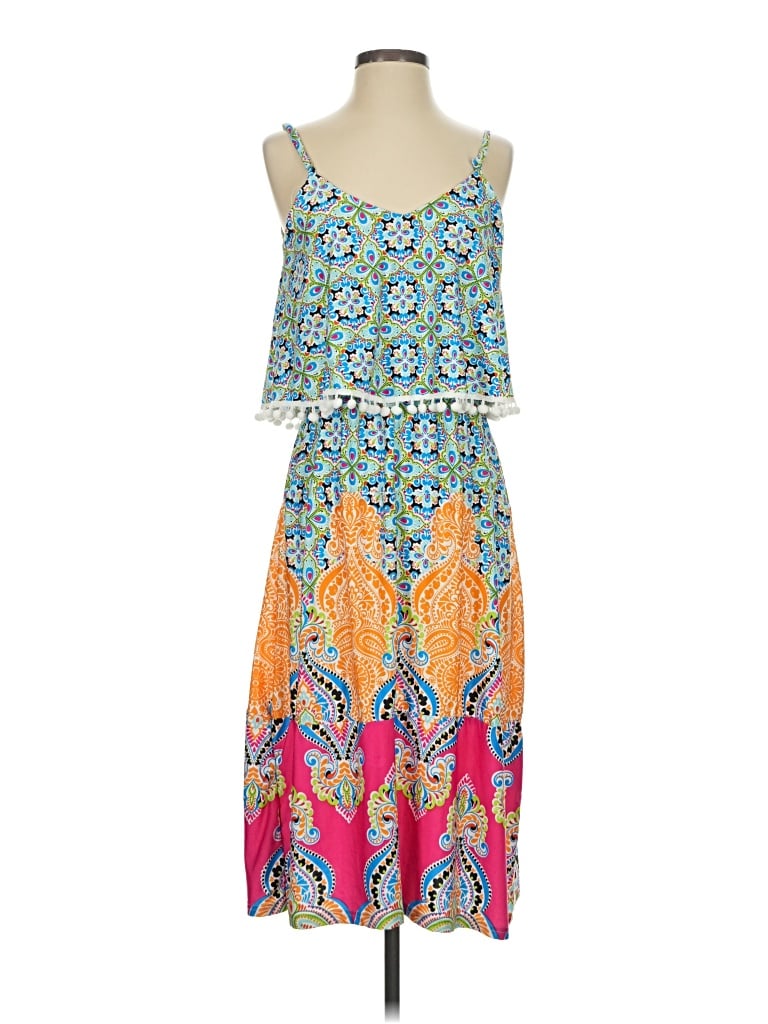 Pre-owned Magic Casual Dress In Blue