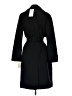 Andrew Marc Solid Black Trenchcoat Size S - photo 2