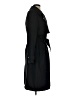 Andrew Marc Solid Black Trenchcoat Size S - photo 4