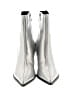 Unbranded Metallic Silver Ankle Boots Size 5 1/2 - photo 2