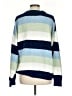 George 100% Polyester Stripes Blue Pullover Sweater Size M - photo 2
