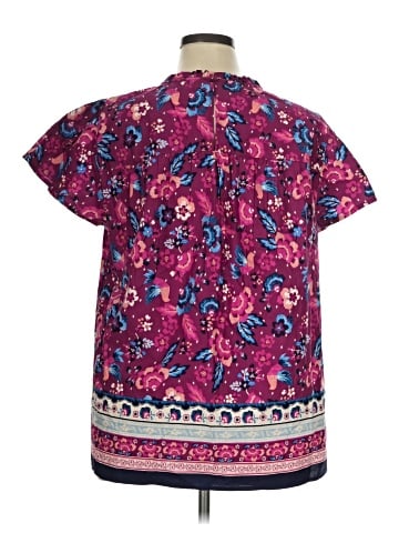 Lane Bryant Short Sleeve Blouse (view 2)