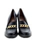 Naturalizer 100% Leather Black Heels Size 11 - photo 2