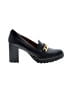 Naturalizer 100% Leather Black Heels Size 11 - photo 1